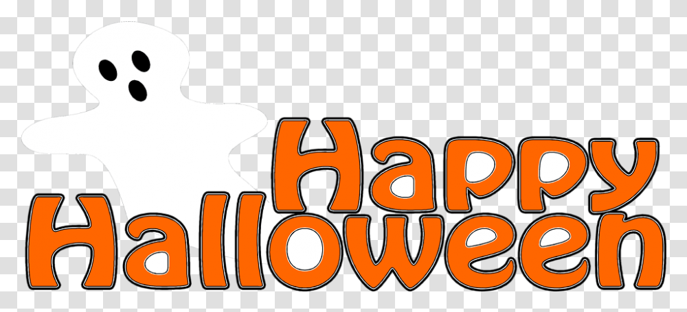 Download Happy Halloween Background Happy Halloween Clipart No Background, Text, Alphabet, Word, Label Transparent Png