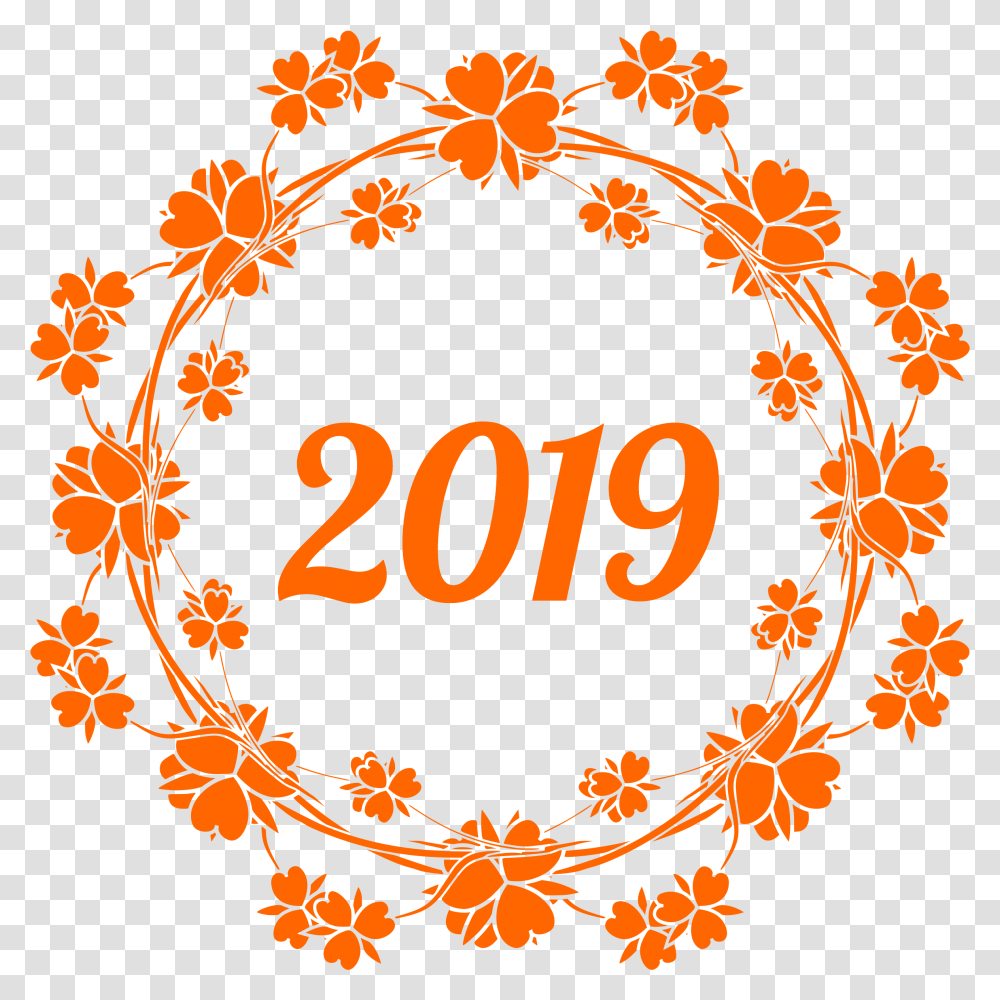 Download Happy New Year 2019 With Hello Others 2376 2019, Number, Symbol, Text, Graphics Transparent Png