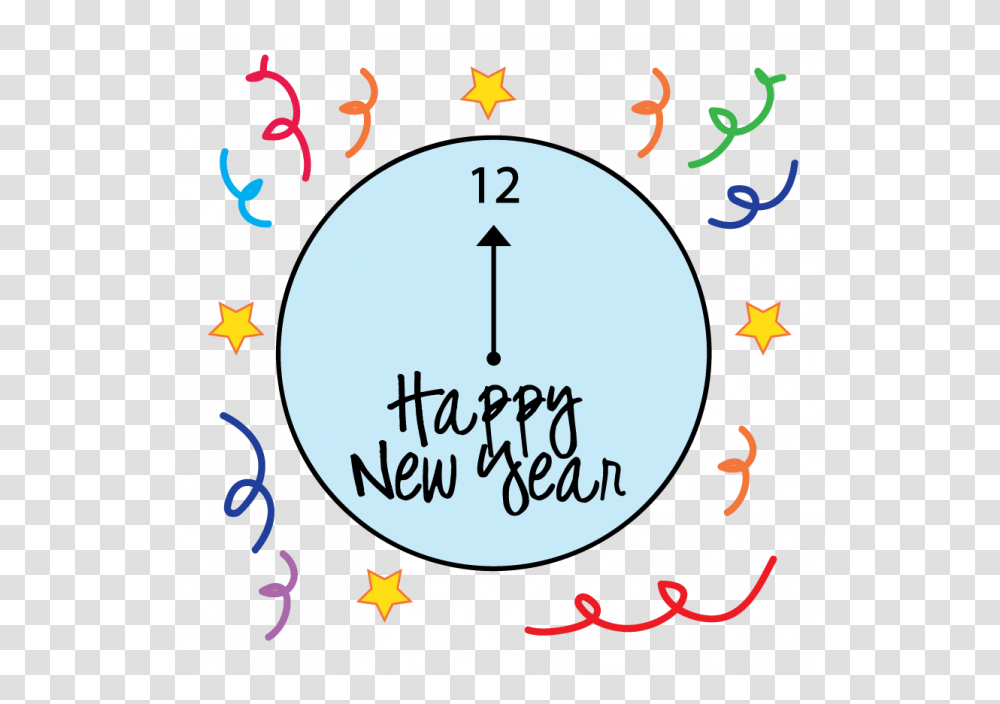 Download Happy New Year Coloring Pages New Years Eve Clip Art Black And White, Number, Symbol, Text, Star Symbol Transparent Png