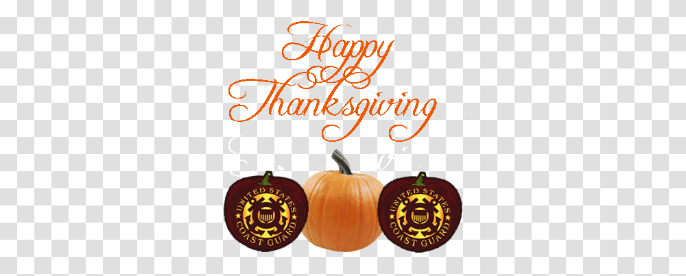 Download Happy Thanksgiving Image With No Background Happy Birthday, Plant, Pumpkin, Vegetable, Food Transparent Png
