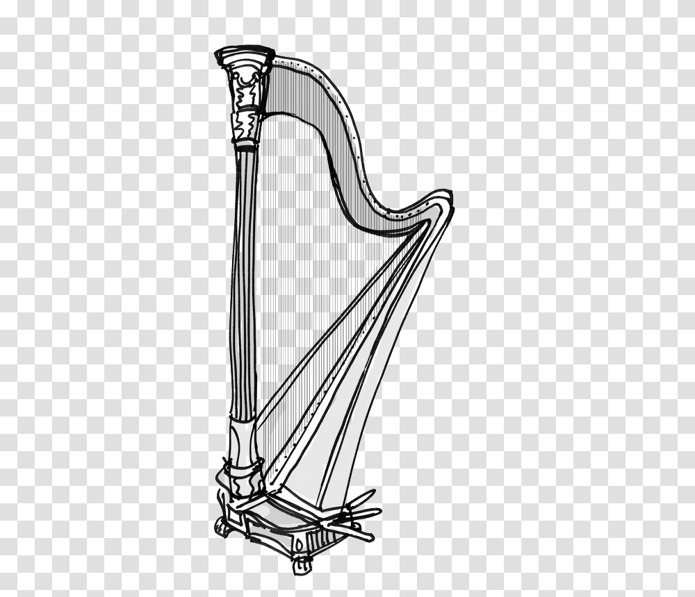 Download Harp Image With No Classical Music, Musical Instrument Transparent Png