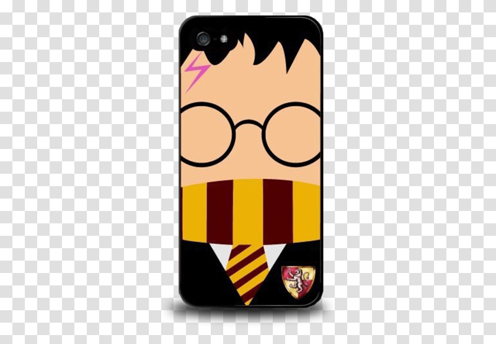 Download Harry Potter Cartoon Phone Case Harry Potter Hogwarts School Of Witchcraft And Wizardry, Sticker, Label, Logo, Symbol Transparent Png