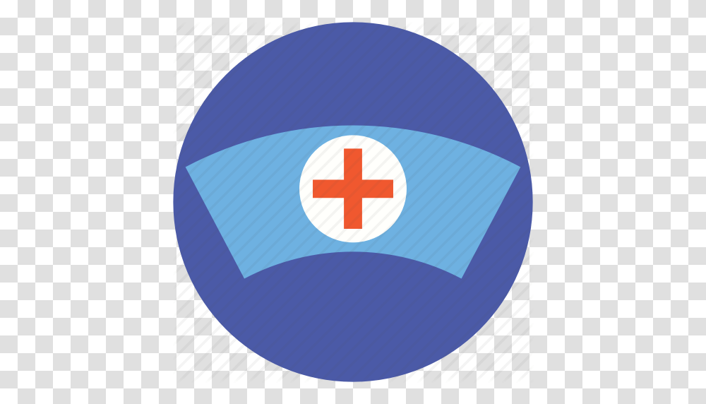 Download Hat Clipart Nurses Cap Nursing Clip Art Hat Medicine, Logo, Trademark, First Aid Transparent Png