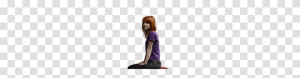 Download Hayley Williams Free Photo Images And Clipart, Sitting, Person, Furniture Transparent Png