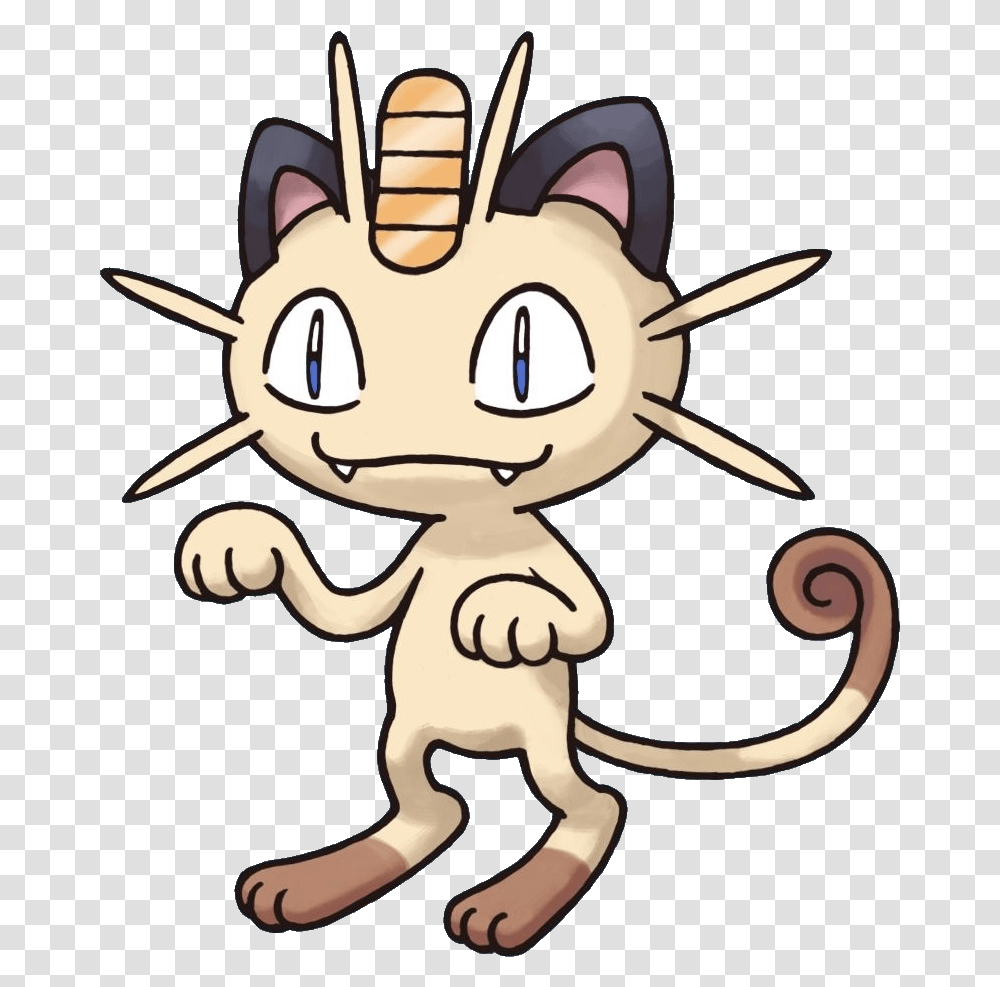 Download Hd 052meowth Pokemon Mystery Dungeon Red And Blue Pokemon Mystery Dungeon Meowth, Animal, Mammal, Plush, Toy Transparent Png