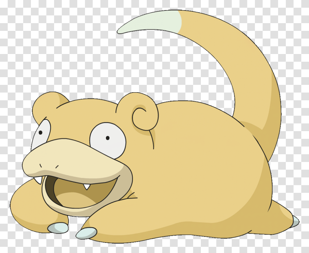 Download Hd 079 Slowpoke Ag Golden Animal Figure, Mammal, Wildlife, Rodent, Buffalo Transparent Png