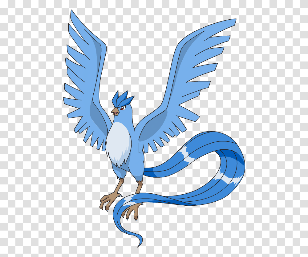 Download Hd 144 Articuno Ag Shiny Articuno From Pokemon, Eagle, Bird, Animal, Vulture Transparent Png