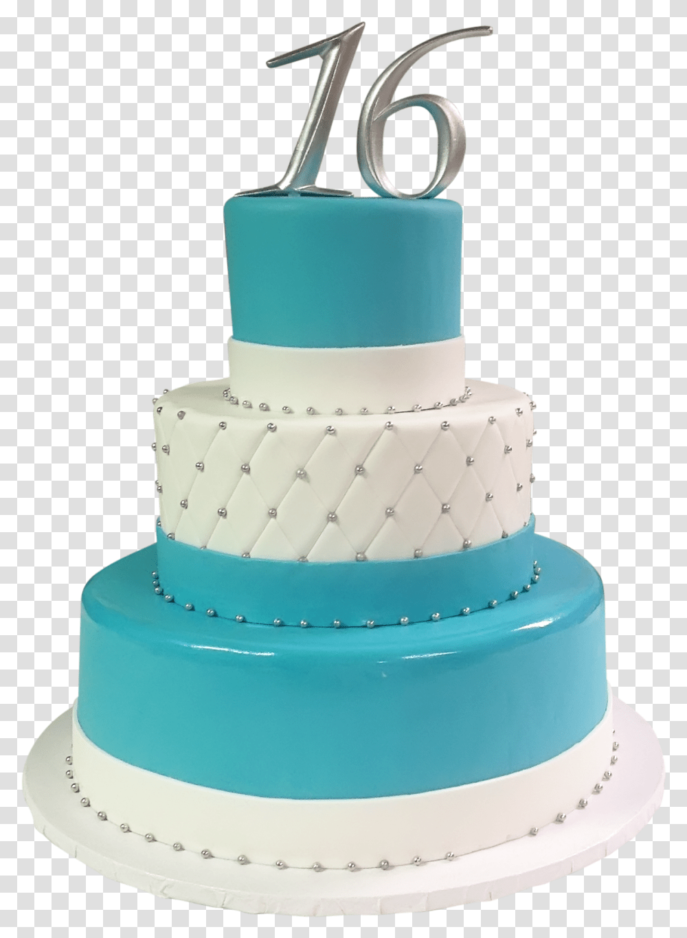 Download Hd 16 Birthday Cake Image Birthday Cartoon Sheet Cake, Dessert, Food, Wedding Cake Transparent Png