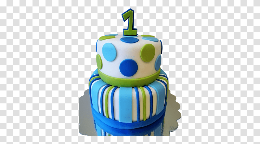 Download Hd 1st Birthday Cake Fondant Cake For Boys Birthday Cake For Boy, Dessert, Food,  Transparent Png