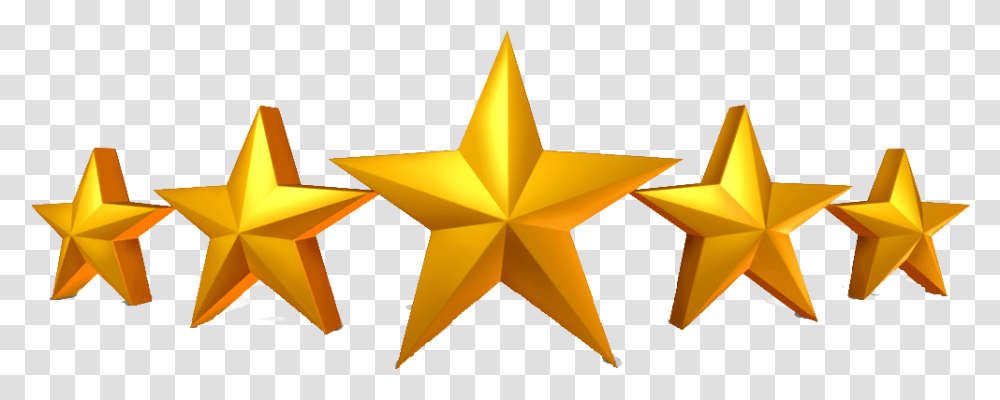 Download Hd 5 Gold Star 5 Star Logo, Symbol, Star Symbol, Cross Transparent Png