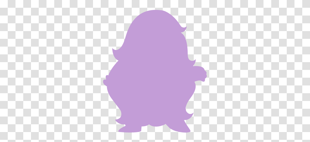 Download Hd 58 Images About Cn Amethyst Hair Design, Silhouette, Leaf, Plant, Person Transparent Png