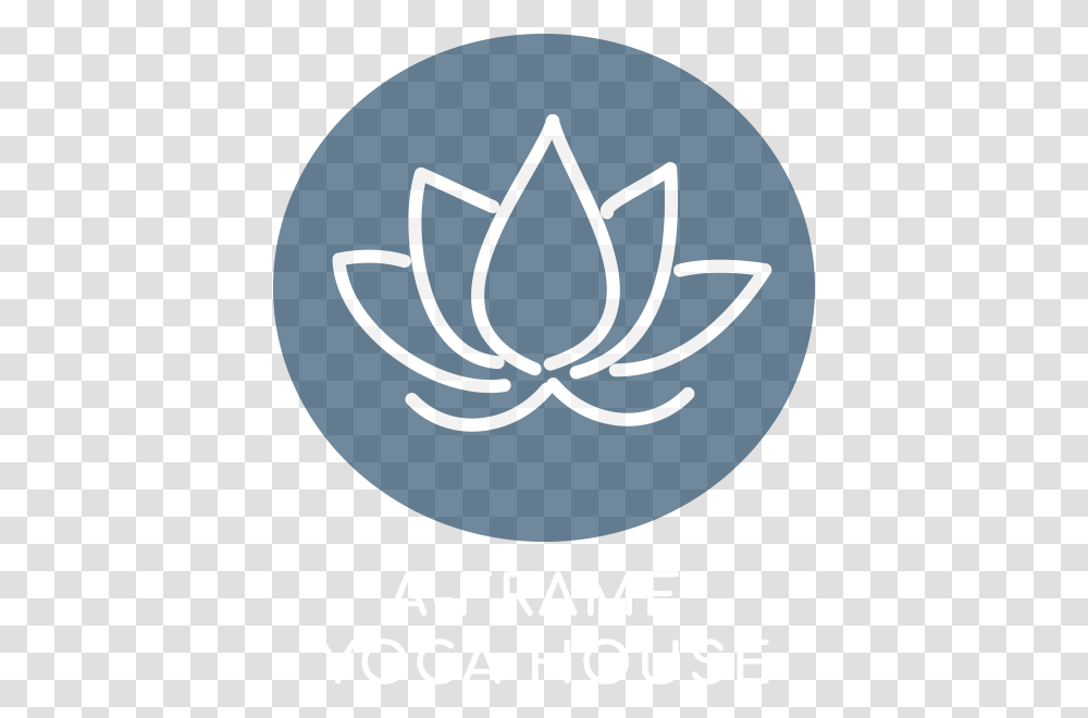 Download Hd A Frame Yoga House Lotus Flower Logo Day Spa Nymphaea Nelumbo, Poster, Advertisement, Symbol, Trademark Transparent Png