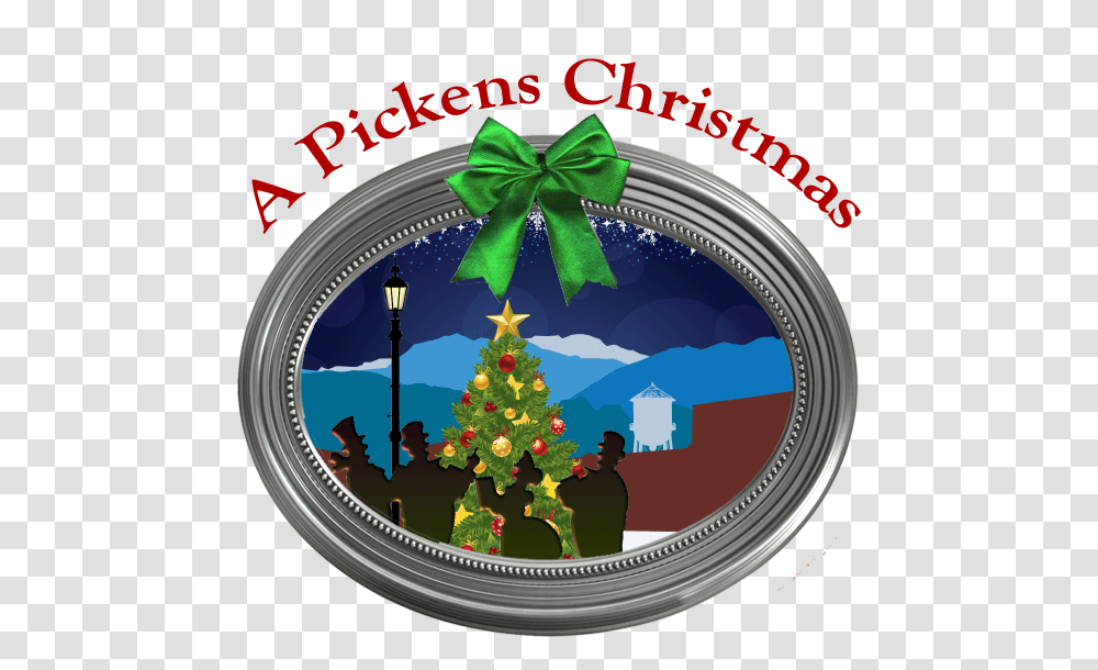 Download Hd A Pickens Christmas Is Celebration Of The Friendship Arch, Tree, Plant, Ornament, Christmas Tree Transparent Png