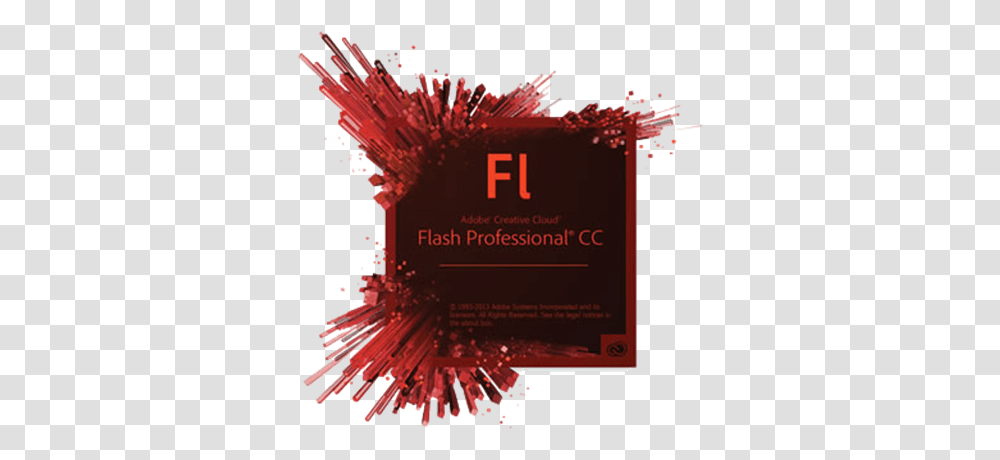 Download Hd Adobe Animate Cc Flash Professional License Logo Adobe Flash, Poster, Advertisement, Text, Paper Transparent Png