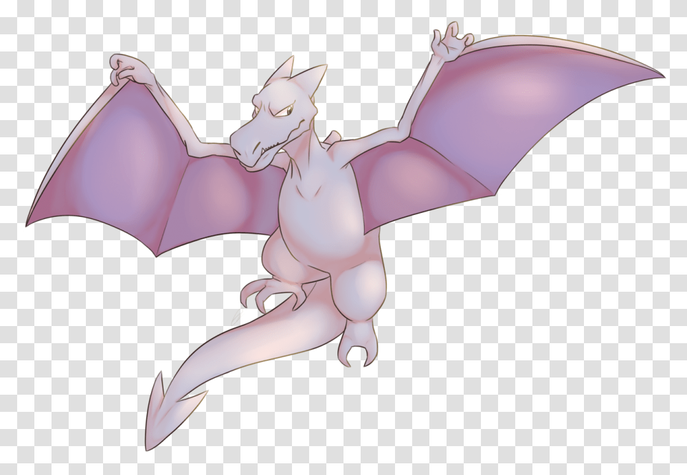 Download Hd Aerodactyl I Drew A Couple Dragon Transparent Png