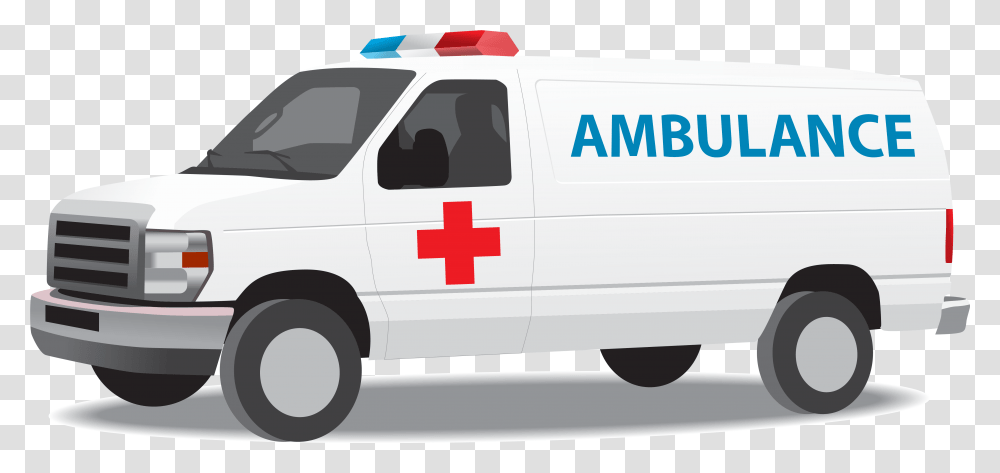Download Hd Ambulance Picture Ambulance, Van, Vehicle, Transportation, Moving Van Transparent Png