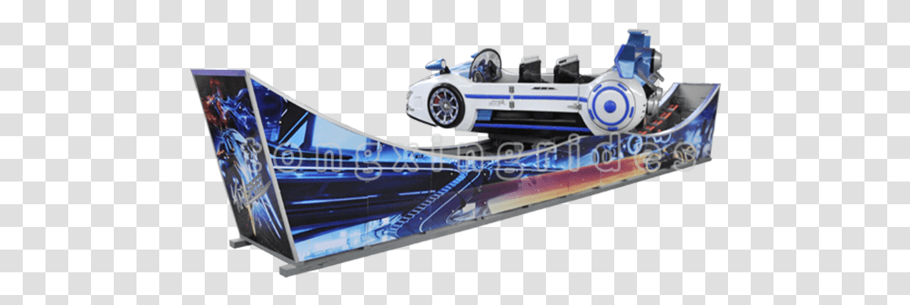 Download Hd Amusement Rides Flying Car Car, Wheel, Machine, Tire, Car Wheel Transparent Png