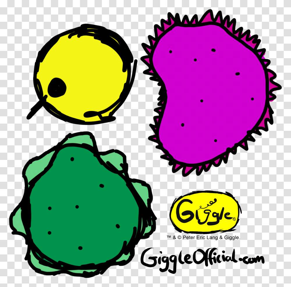 Download Hd An Illustration Of The Aliens From Space Gazer Clip Art, Plant, Sweets, Food, Confectionery Transparent Png