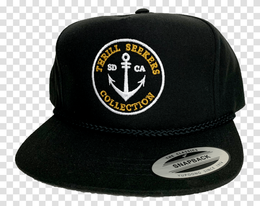 Download Hd Anchors Up Captain Hat Neon Safari Logo Teal, Clothing, Apparel, Baseball Cap, Symbol Transparent Png