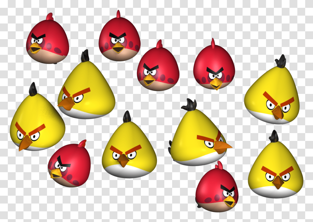 Download Hd Angry Birds 3d Model Obj Mtl Ma Mb 2 Angry Birds 3d Model, Text, Graphics Transparent Png