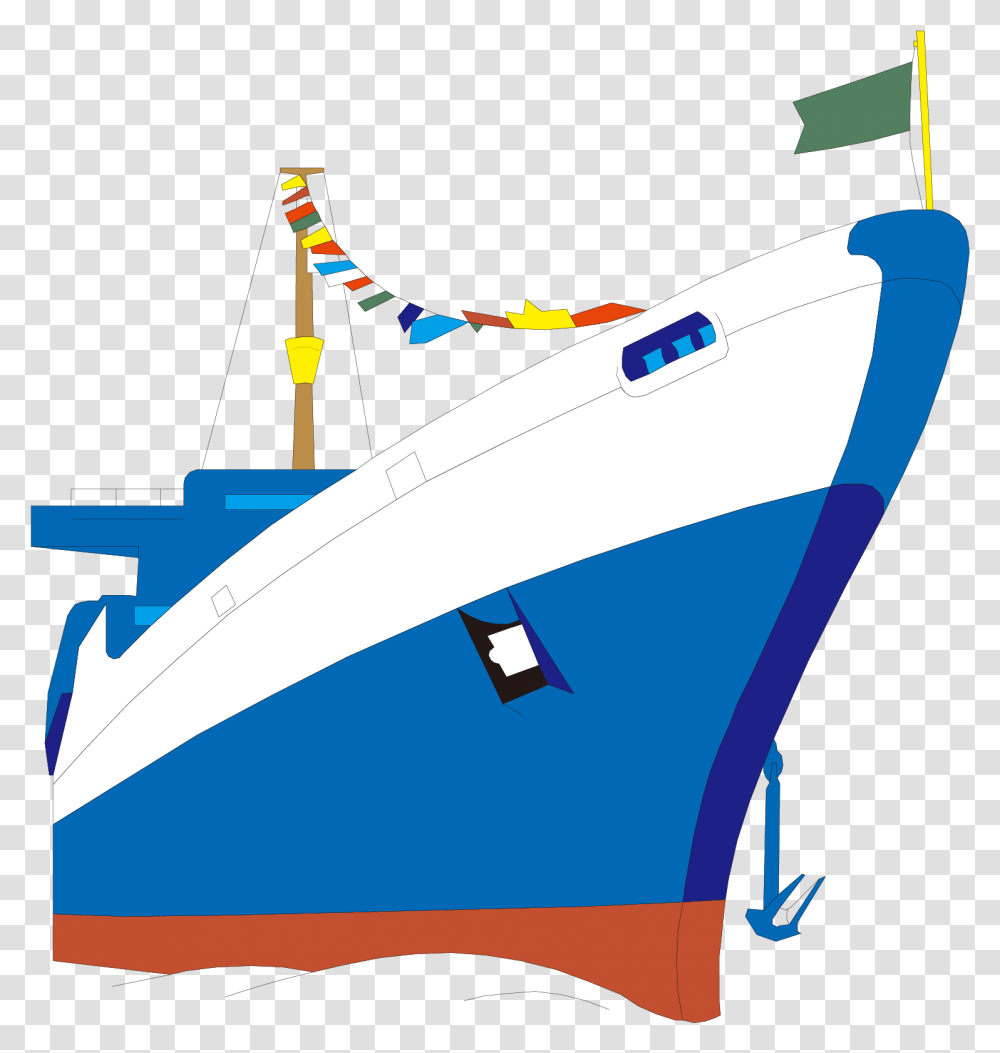 Download Hd Animation Cruise Ship Boat Cruise Ship Animation, Vehicle, Transportation, Sea, Outdoors Transparent Png