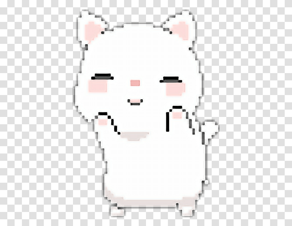 Download Hd Anime Cat Clipart Dancing Cat Gif Clipart, Text, Plot, Diagram, Plan Transparent Png