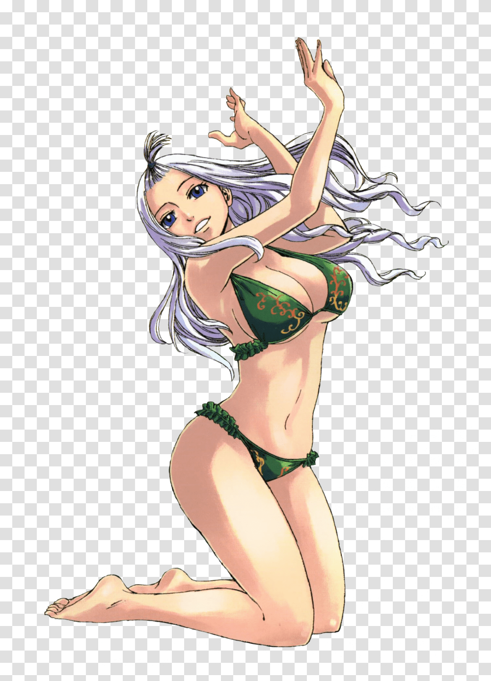 Download Hd Anime Who Is The Sexiest Girl In Fairy Tail Fairy Tail Mirajane, Person, Clothing, Advertisement, Poster Transparent Png