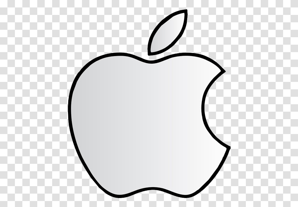 Download Hd Apple Logo With Steve Jobs Image White Vector Apple Logo, Sunglasses, Accessories, Accessory, Symbol Transparent Png