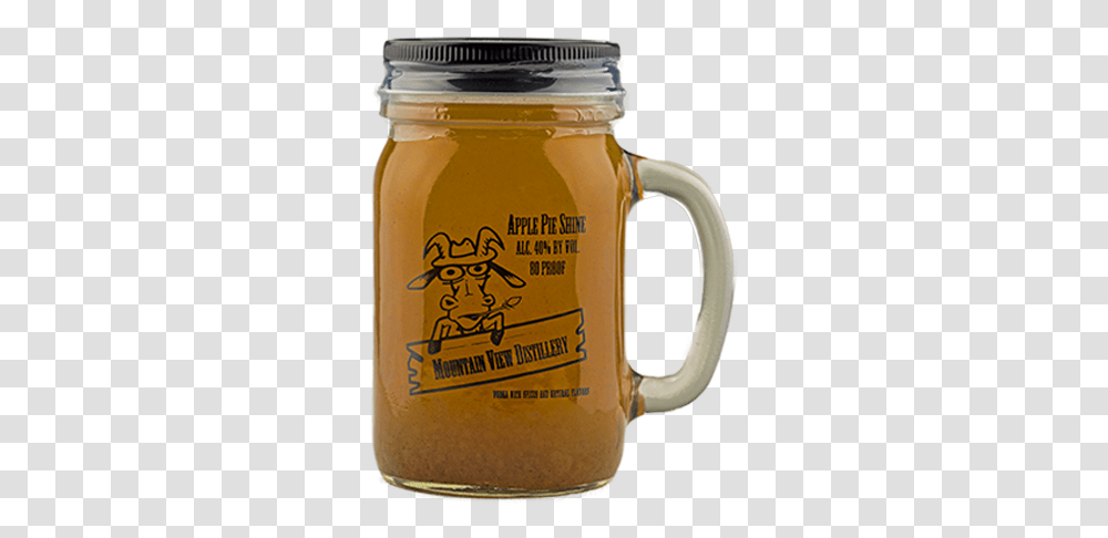 Download Hd Apple Pie Moonshine Shine Tastes Like Beer Stein, Honey, Food, Mixer, Appliance Transparent Png