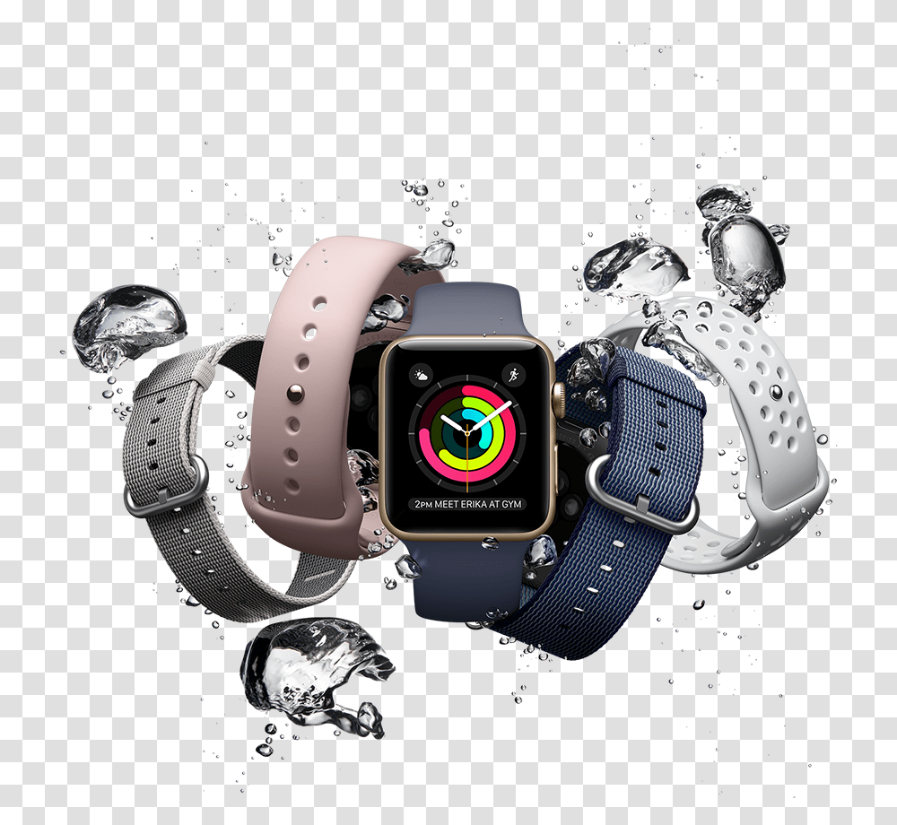Download Hd Apple Watch Series 2 Logo Watches Soft Cool Apple Watch Logo, Wristwatch, Helmet, Clothing Transparent Png