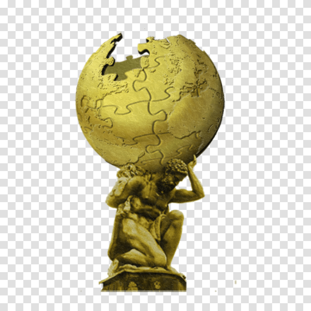 Download Hd Atlas With Wikified Globe Atlas Holding Globe Animation, Outer Space, Astronomy, Universe, Game Transparent Png
