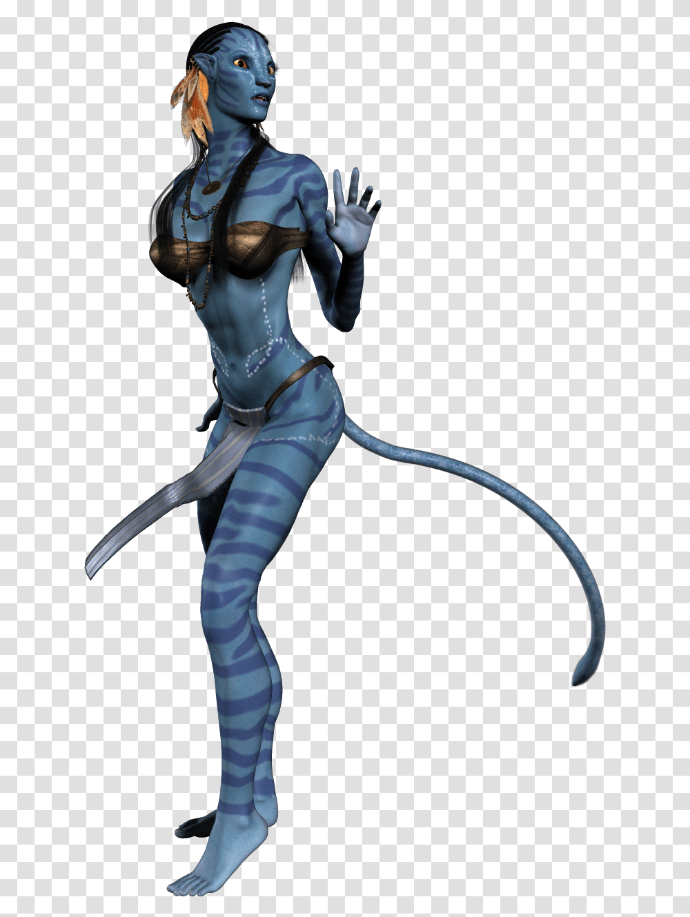 Download Hd Avatar Neytiri Image Avatar Movie, Person, Human, Bow Transparent Png