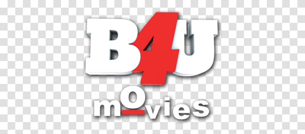 Download Hd B4u Movies Logo B4u Movies Channel Logo B4u Music, Text, Poster, Alphabet, Number Transparent Png