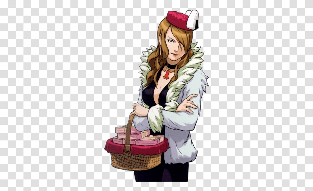 Download Hd Bad Starr Phoenix Wright Angel Starr Cough Up Queen, Clothing, Apparel, Person, Human Transparent Png