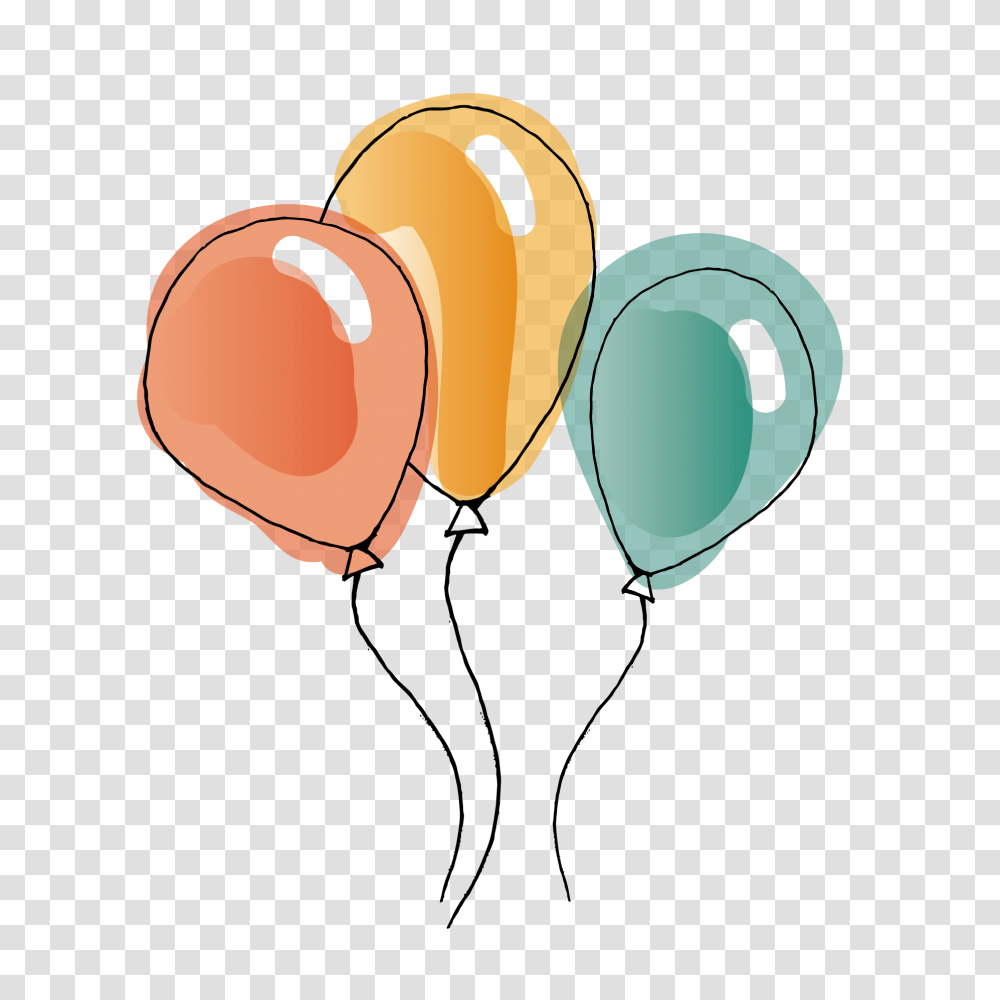 Download Hd Balloon Watercolor Painting Clip Art Cute Balloons Background Transparent Png