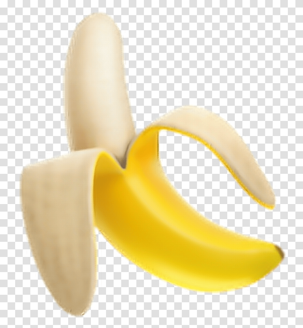 Download Hd Banana Emoji Apple Ios11 Yellow Banana Emoji Background Banana Emoji, Fruit, Plant, Food Transparent Png