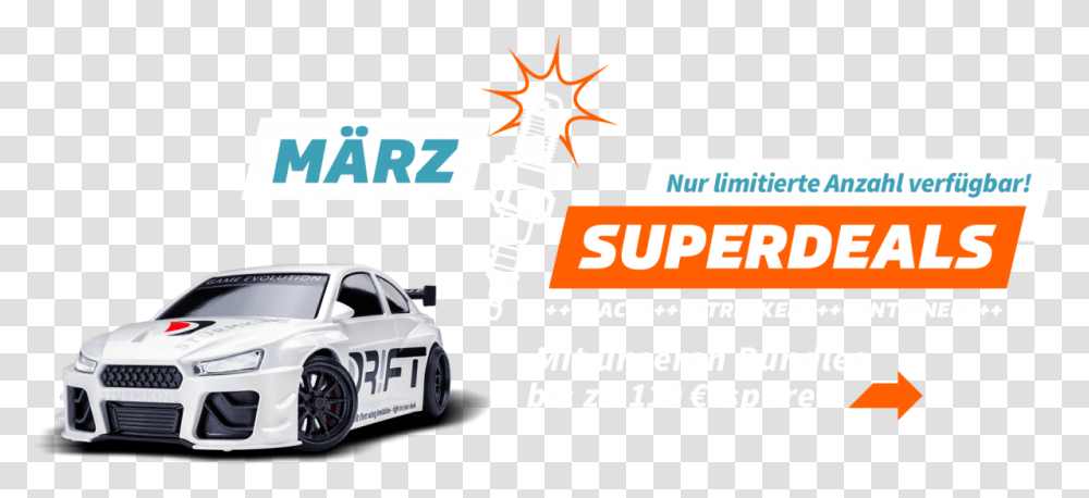 Download Hd Banner Superdeals2 De Web Race Car Automotive Decal, Vehicle, Transportation, Automobile, Wheel Transparent Png