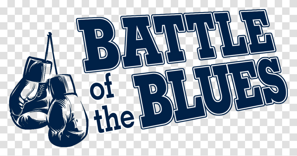 Download Hd Battle Of The Blues Boxing Glove Poster, Text, Alphabet, Label, Number Transparent Png