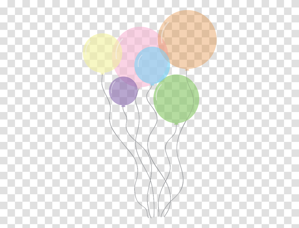 Download Hd Birthday Background Clipart 5 Buy Clip Art Pastel Balloons Transparent Png