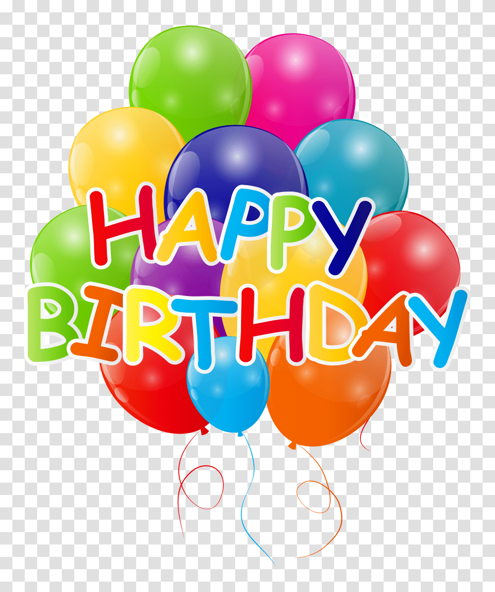 Download Hd Birthday Balloons Clip Art Happy Birthday Balloons Transparent Png