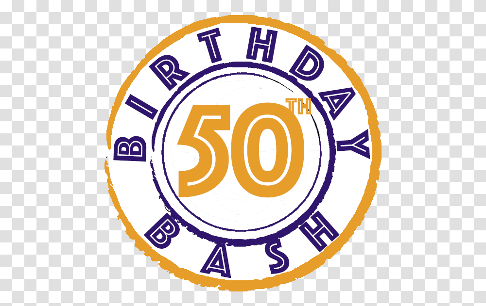 Download Hd Birthday Bash 50th Birthday Bash Svg, Number, Symbol, Text, Label Transparent Png