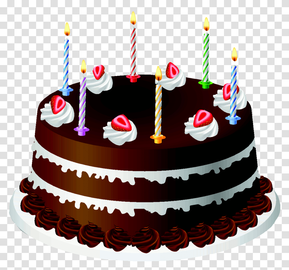 Download Hd Birthday Happy Format Birthday Cake, Dessert, Food, Sweets, Confectionery Transparent Png
