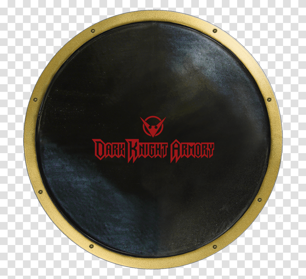 Download Hd Black And Gold Ready For Battle Round Shield Golden Shield Round, Musical Instrument, Drum, Percussion, Barrel Transparent Png