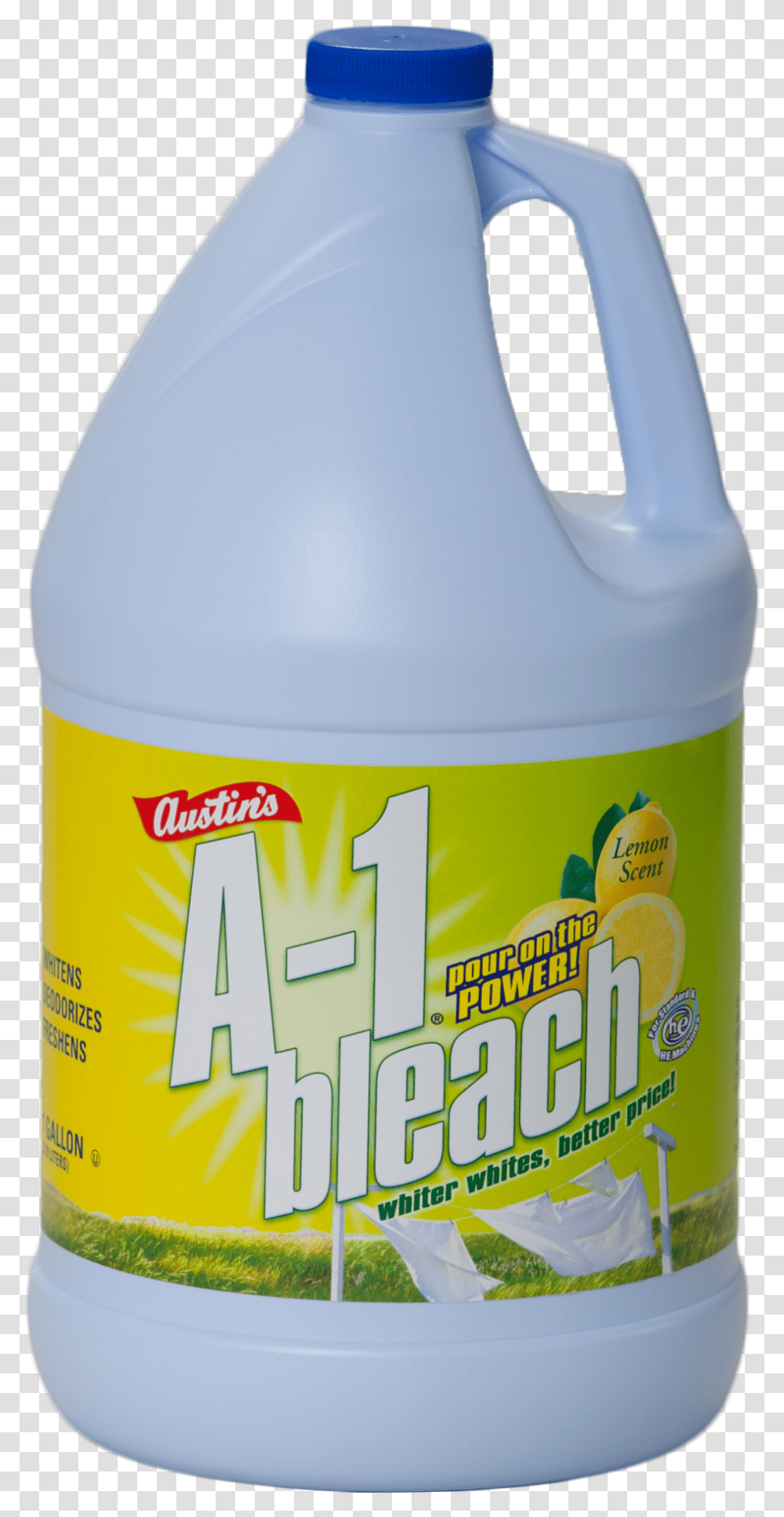 Download Hd Bleach Lemon Bottle, Tin, Can, Spray Can, Plant Transparent Png