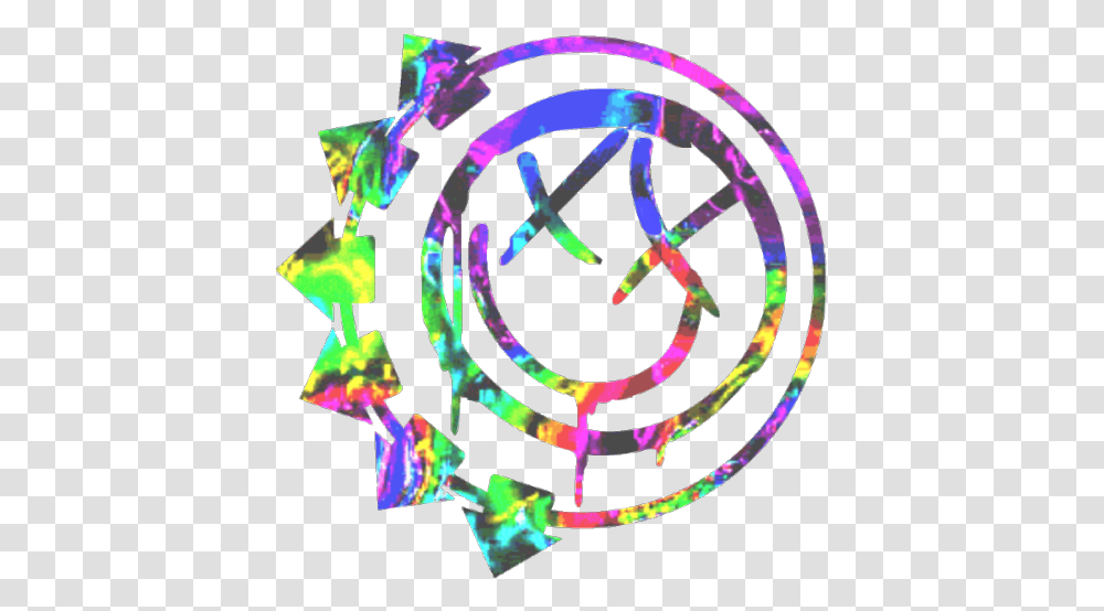 Download Hd Blink 182 Logo Blink 182 Logo, Art, Paper, Spiral, Graphics Transparent Png