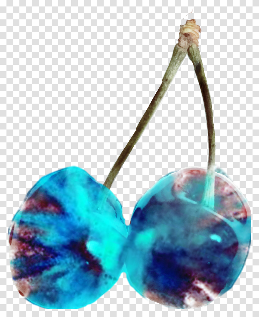 Download Hd Blue Explosion Dyed, Ornament, Plant, Crystal, Food Transparent Png