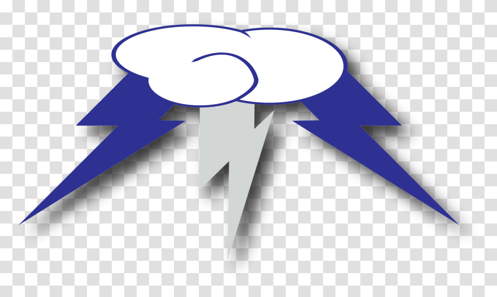 Download Hd Blue Lightning Bolt Clipart Lightning Mlp Cutie Mark Blue, Symbol, Logo, Trademark, Graphics Transparent Png