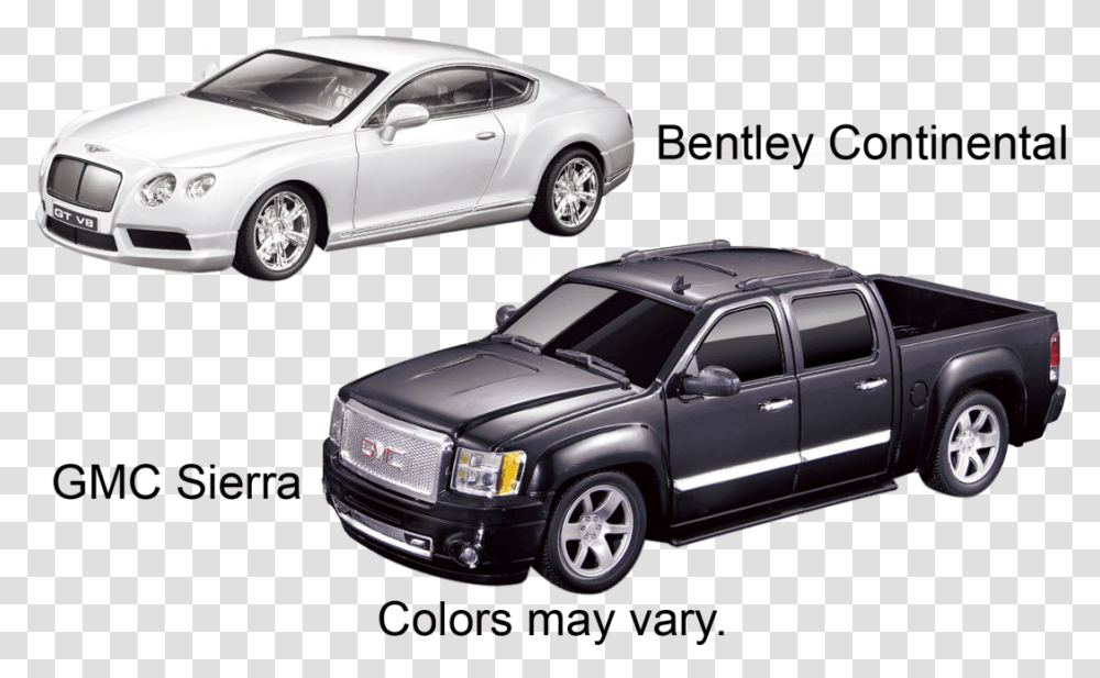 Download Hd Braha Bentley Gt V8 124 Rc Car White Ford, Vehicle, Transportation, Automobile, Bumper Transparent Png