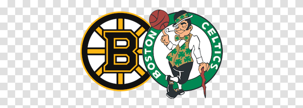 Download Hd Bruins Celtics Spotlight Logo Historic Boston Boston Celtics Logo 2020, Symbol, Person, Text, Badge Transparent Png