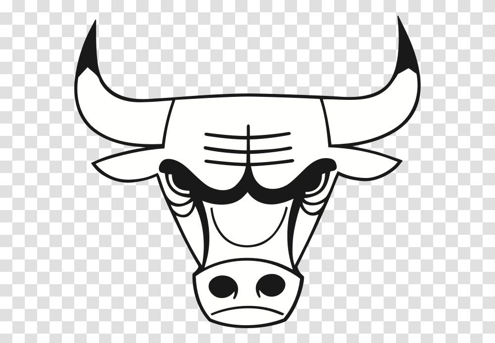 Download Hd Bull Drawing Chicago Bulls Chicago Bulls Logo, Mammal, Animal, Cattle, Buffalo Transparent Png